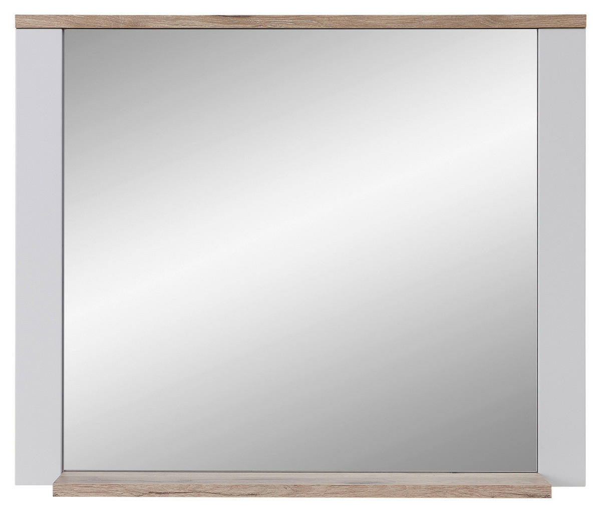 WANDSPIEGEL 98/80/17 cm    in  - Eichefarben/Braun, LIFESTYLE, Holzwerkstoff (98/80/17cm) - MID.YOU