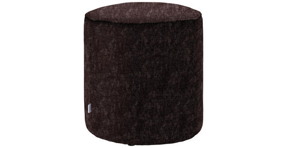 HOCKER in Textil Lila  - Lila, Design, Textil (44/46/44cm) - Belluti