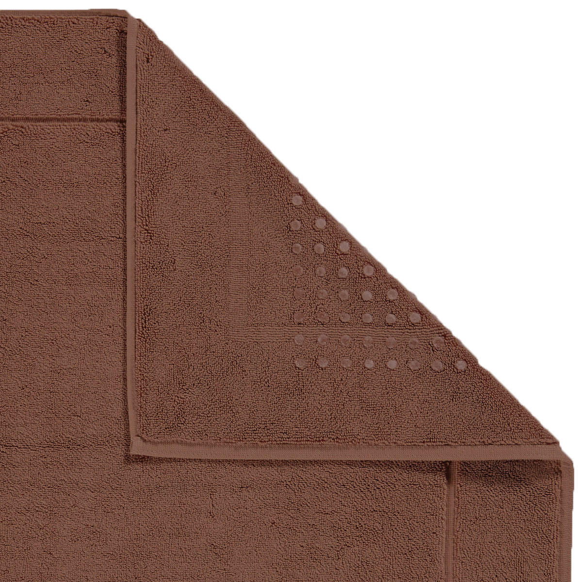 BADEMATTE London Braun 70/120 cm  - Braun, Basics, Kunststoff/Textil (70/120cm) - Aquanova