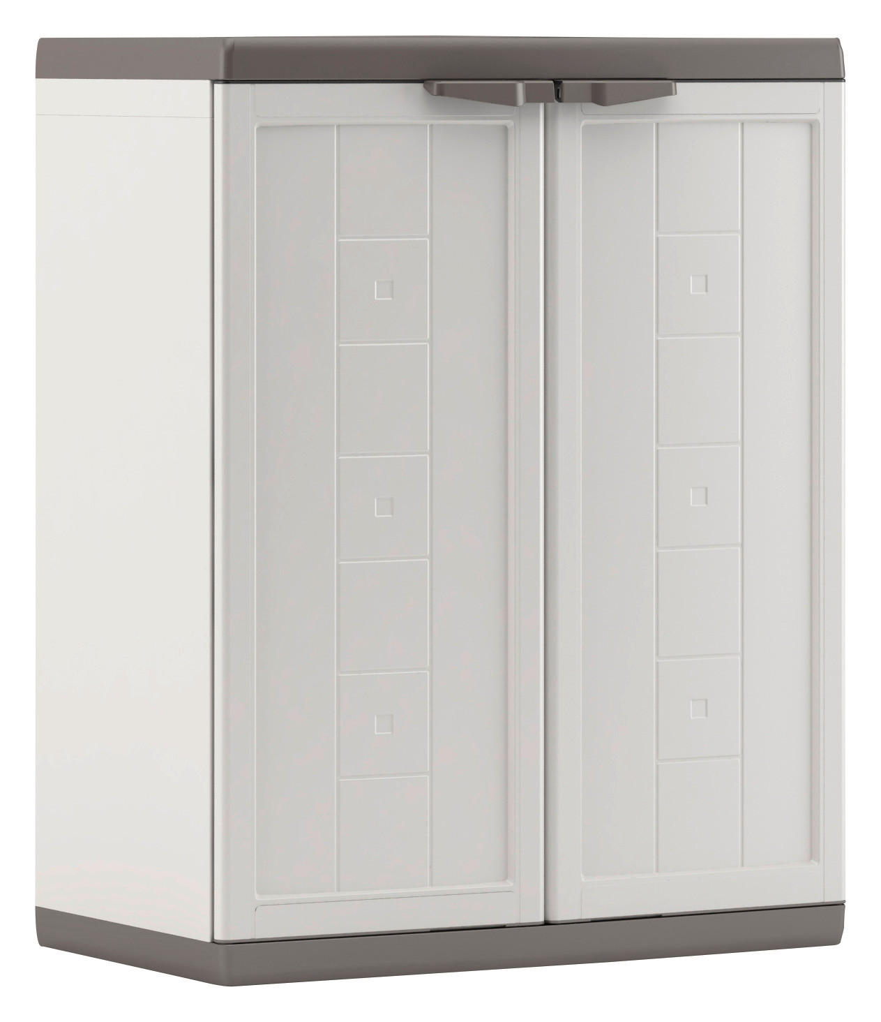 Kunststoffschrank - Anthrazit/Hellgrau, KONVENTIONELL, Kunststoff (68/85/39cm) - P & B