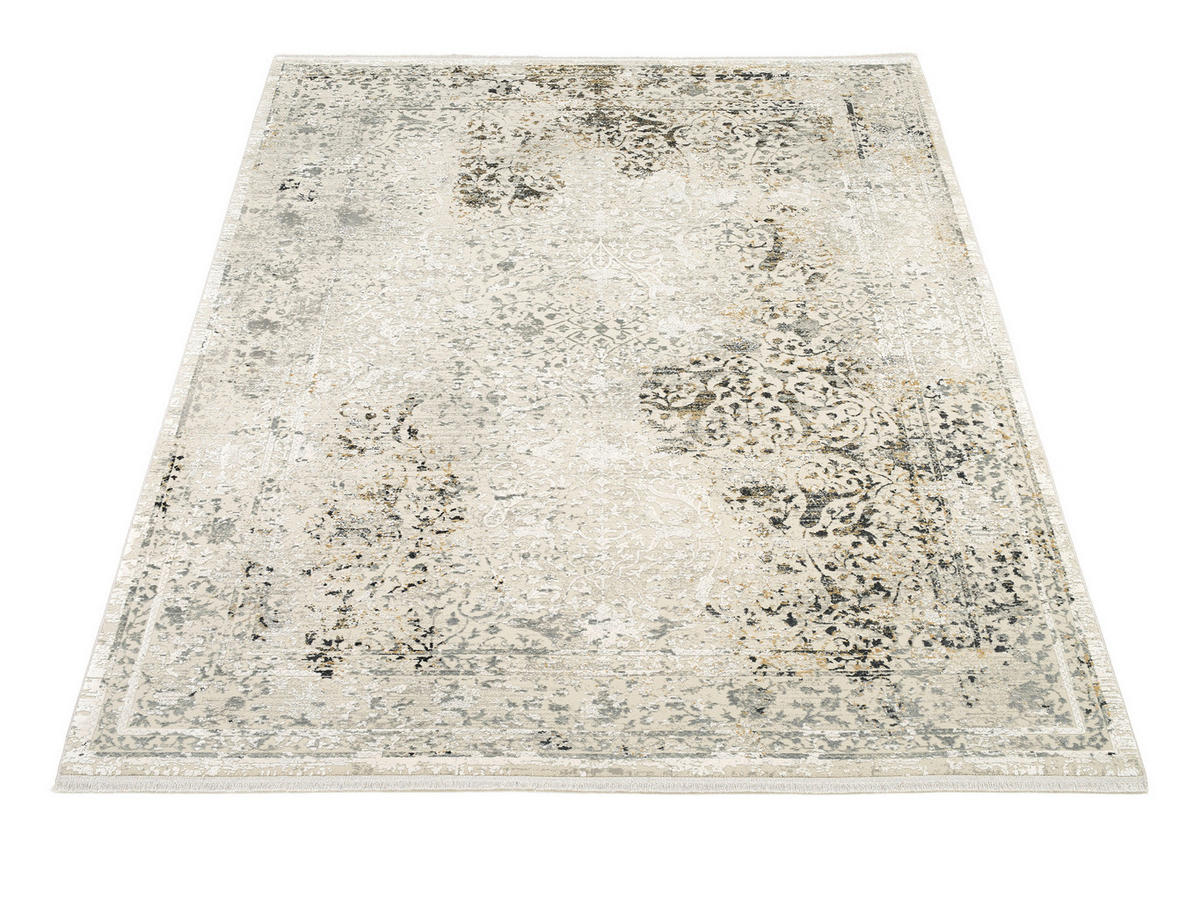 VINTAGE-TEPPICH 240/340 cm Elba Grau  - Grau, Design, Textil (240/340cm) - Dieter Knoll