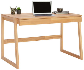 Finebuy Schreibtisch Massiv Holz Sheesham Computertisch 160 Cm