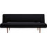 SCHLAFSOFA Schwarz - Dunkelbraun/Schwarz, Design, Holz/Textil (200/84/93cm) - Innovation SCHLAFSOFA Schwarz - Dunkelbraun/Schwarz, Design, Holz/Textil (200/84/93cm) - Innovation