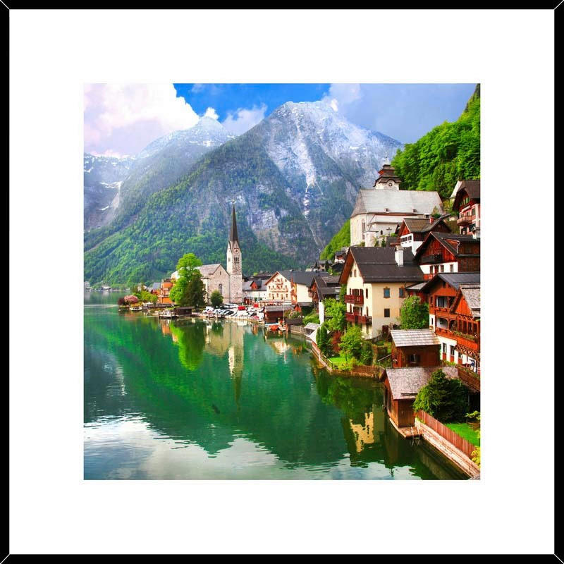 TABLOU PE STICLĂ 30/2/30 cm  - multicolor, Basics, sticlă (30/2/30cm)