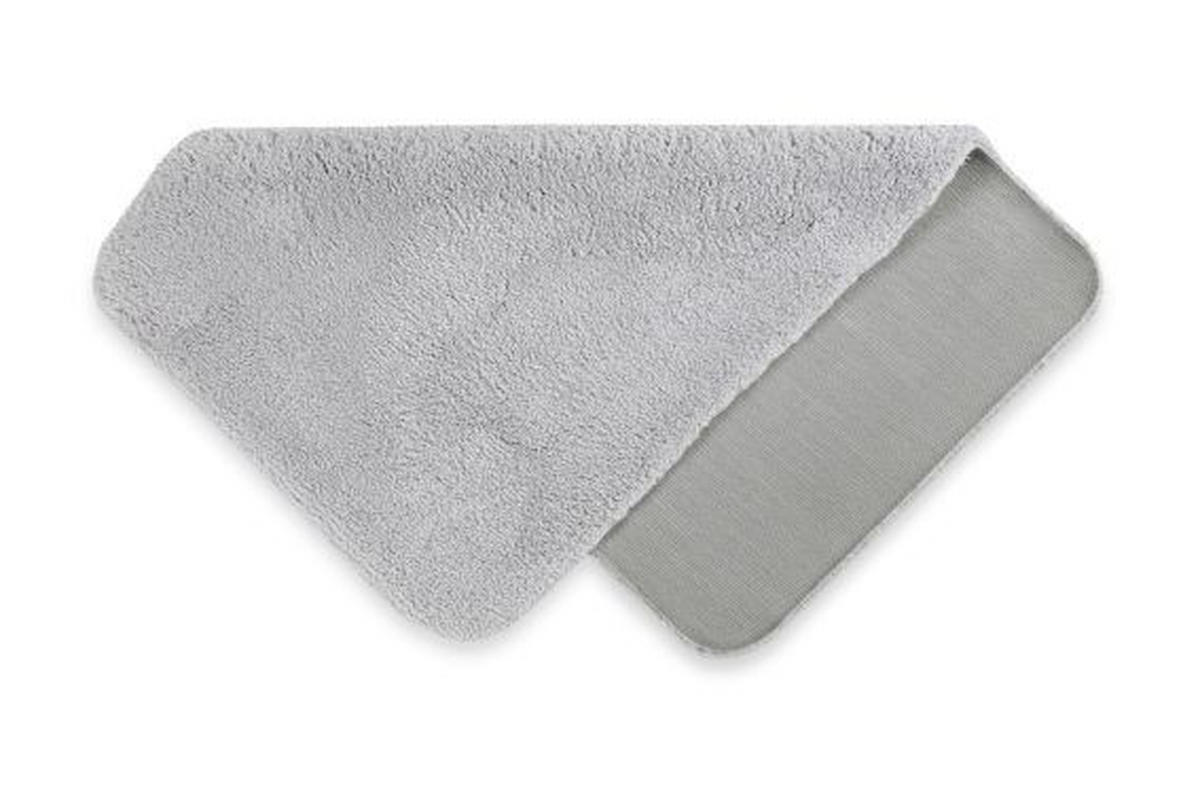 BADTEPPICH Grau 55/65 cm  - Grau, Basics, Kunststoff/Textil (55/65cm) - WECON HOME