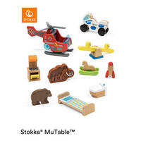 SPIELZEUGFIGUR - Multicolor, Basics, Holz/Kunststoff - Stokke