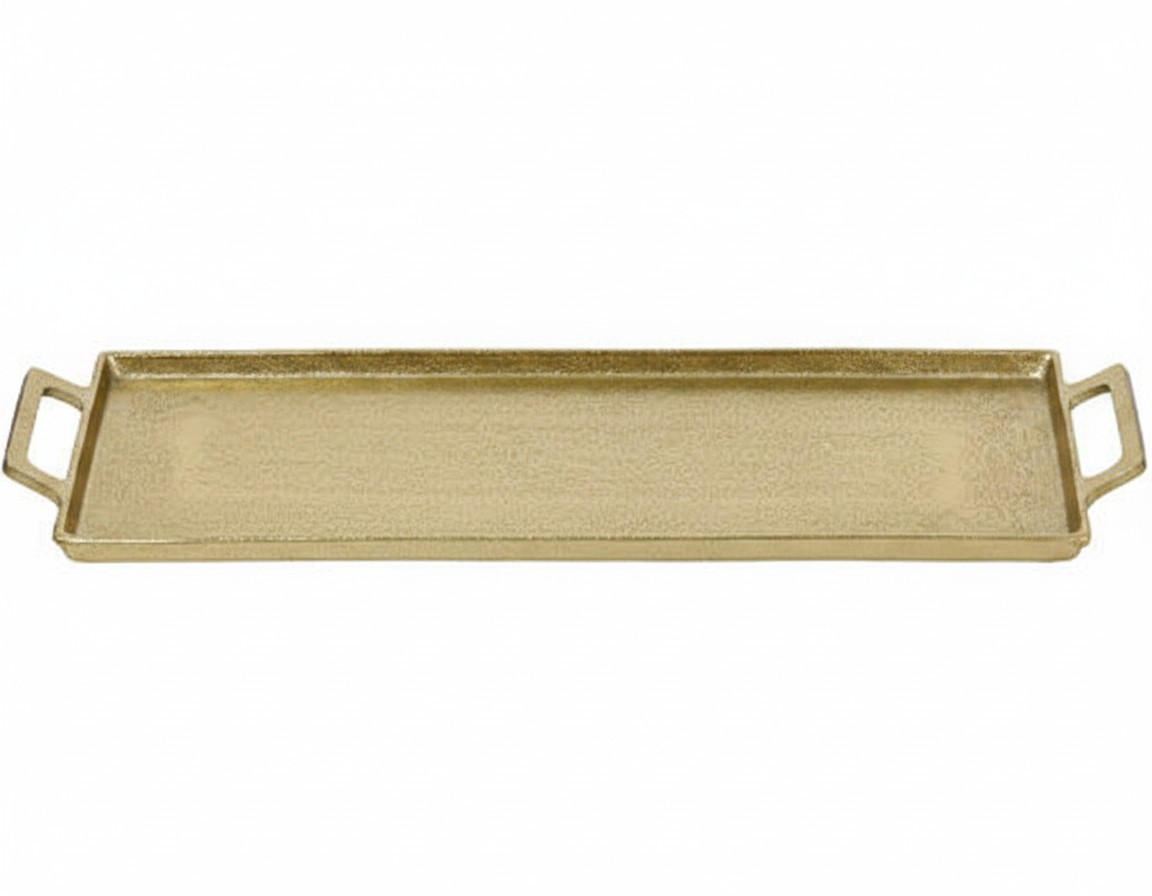 DEKOTELLER - Goldfarben, Basics, Metall (43/14/3cm)