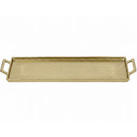 DEKOTELLER - Goldfarben, Basics, Metall (43/14/3cm)