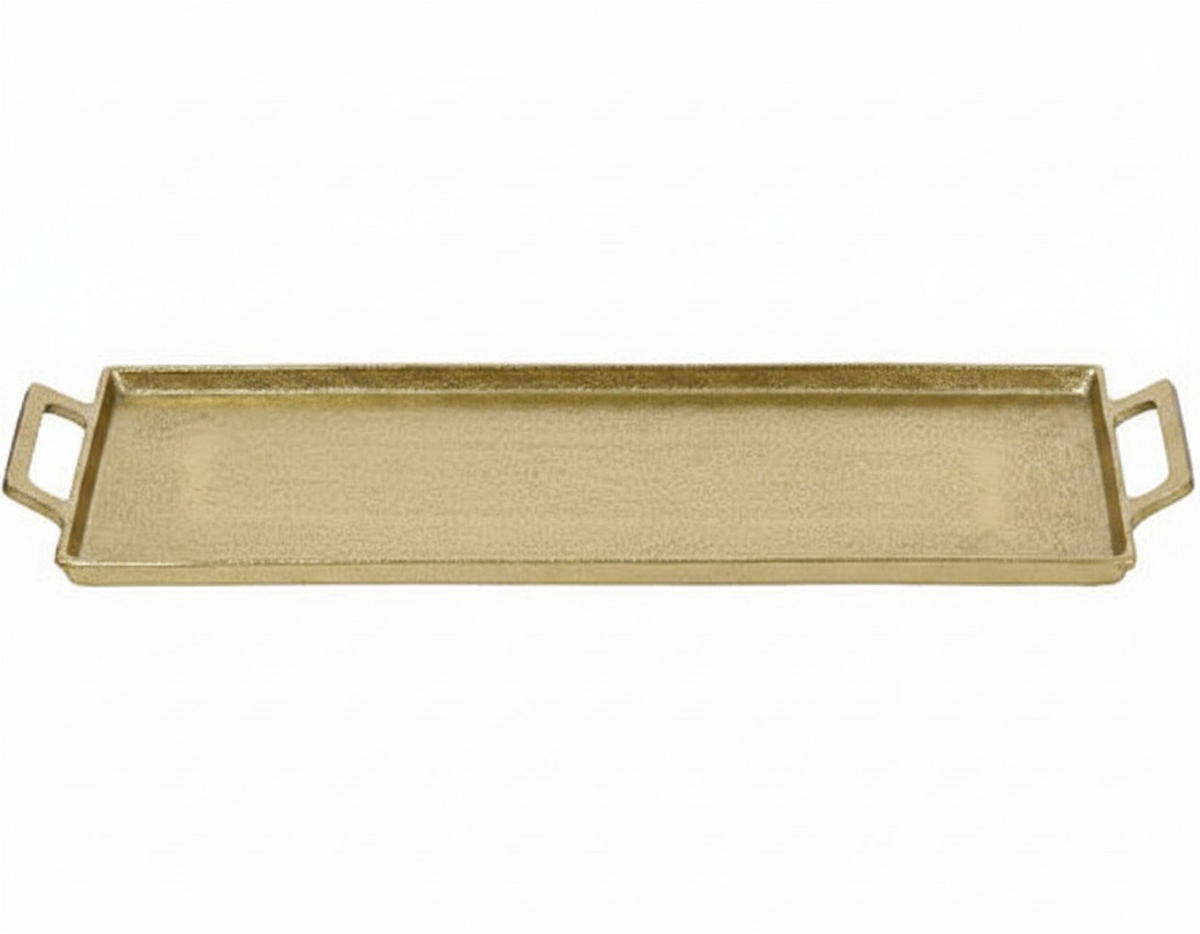 DEKOTELLER - Goldfarben, Basics, Metall (27/13/3cm)