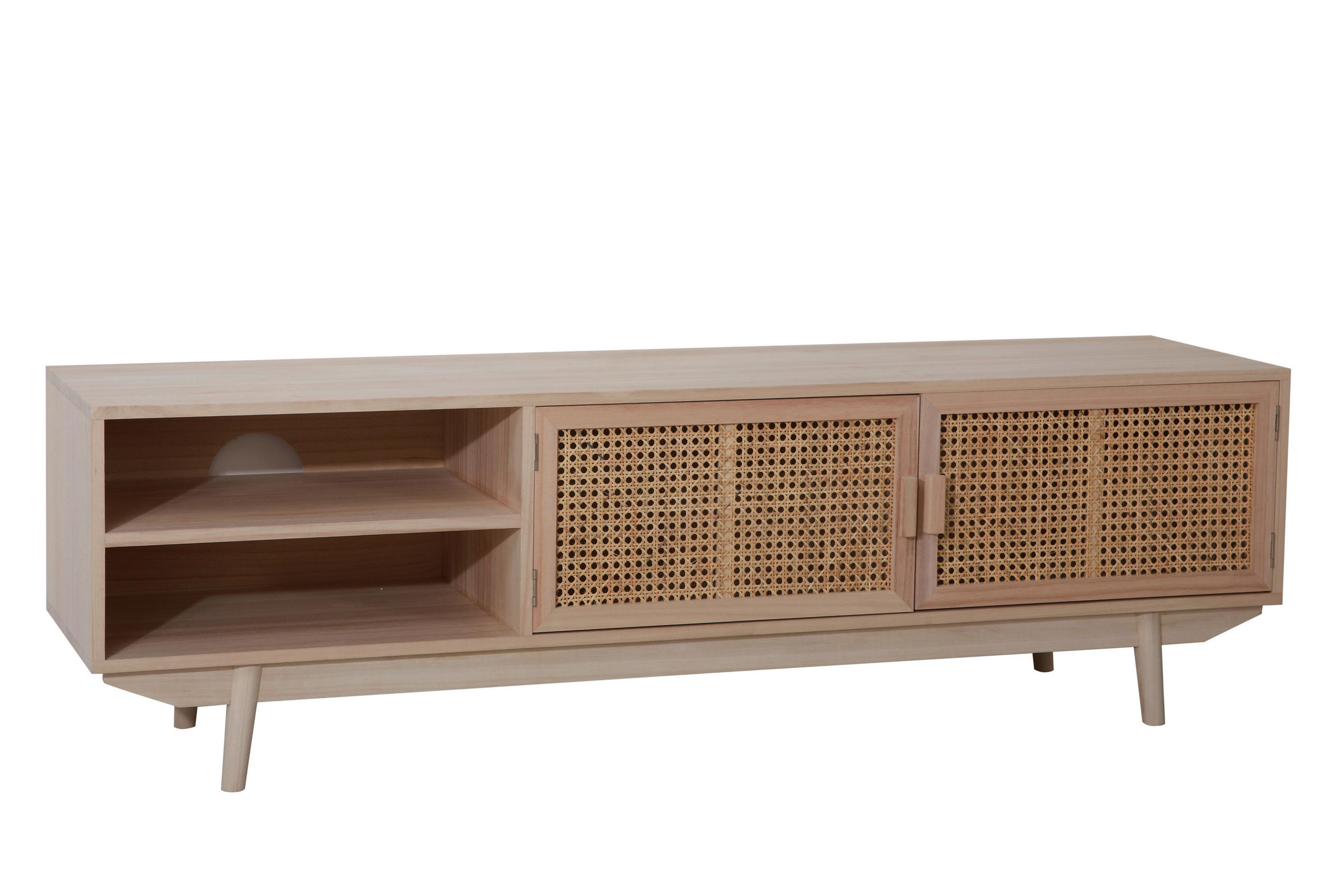 LOWBOARD  in 150/45/36 cm  - Naturfarben, Design, Holz/Holzwerkstoff (150/45/36cm) - Livetastic