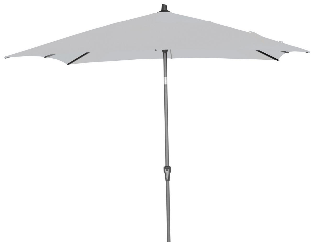 SONNENSCHIRM 250 cm  - Anthrazit/Grau, KONVENTIONELL, Textil/Metall (250/250cm) - Siena Garden