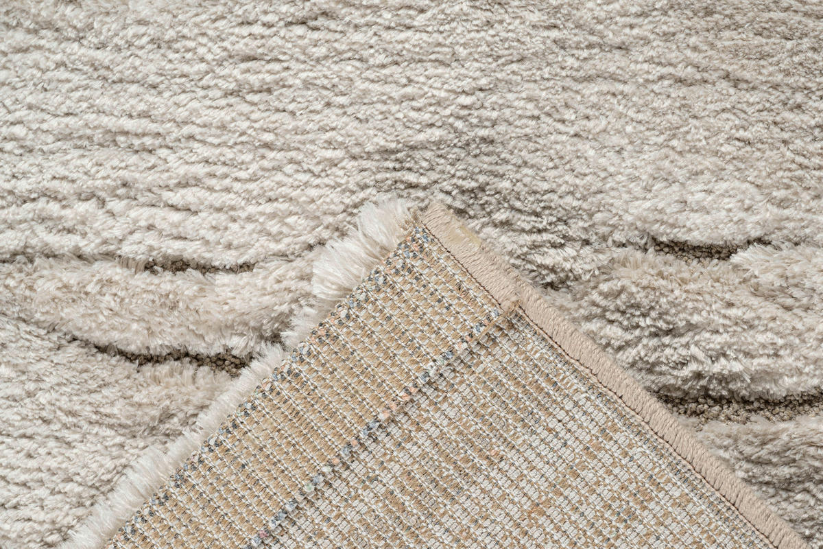 WEBTEPPICH  Wohnzimmer 200/290 cm Limba Beige  - Beige, Basics, Kunststoff/Textil (200/290cm) - Novel