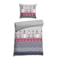 BETTWÄSCHE Flanell 140/200 cm  - Grau, Design, Textil (140/200cm) - Florella