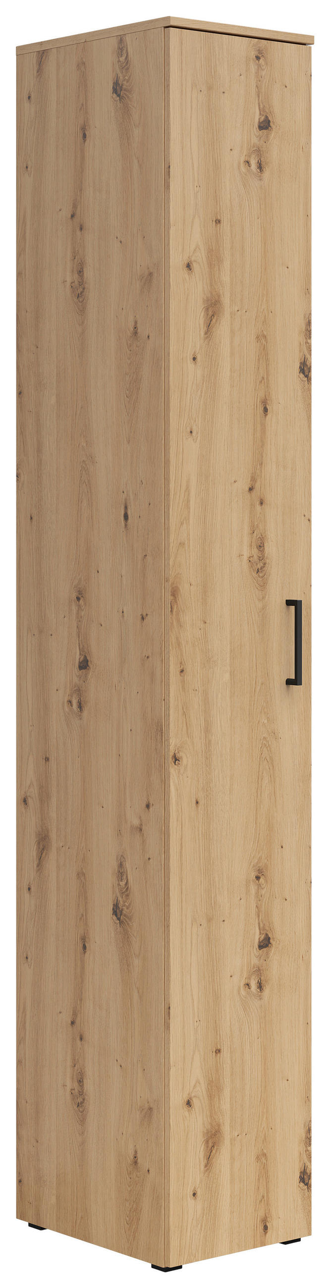 MEHRZWECKSCHRANK 30/195/40 cm  - Anthrazit/Schwarz, Modern, Holzwerkstoff/Kunststoff (30/195/40cm)
