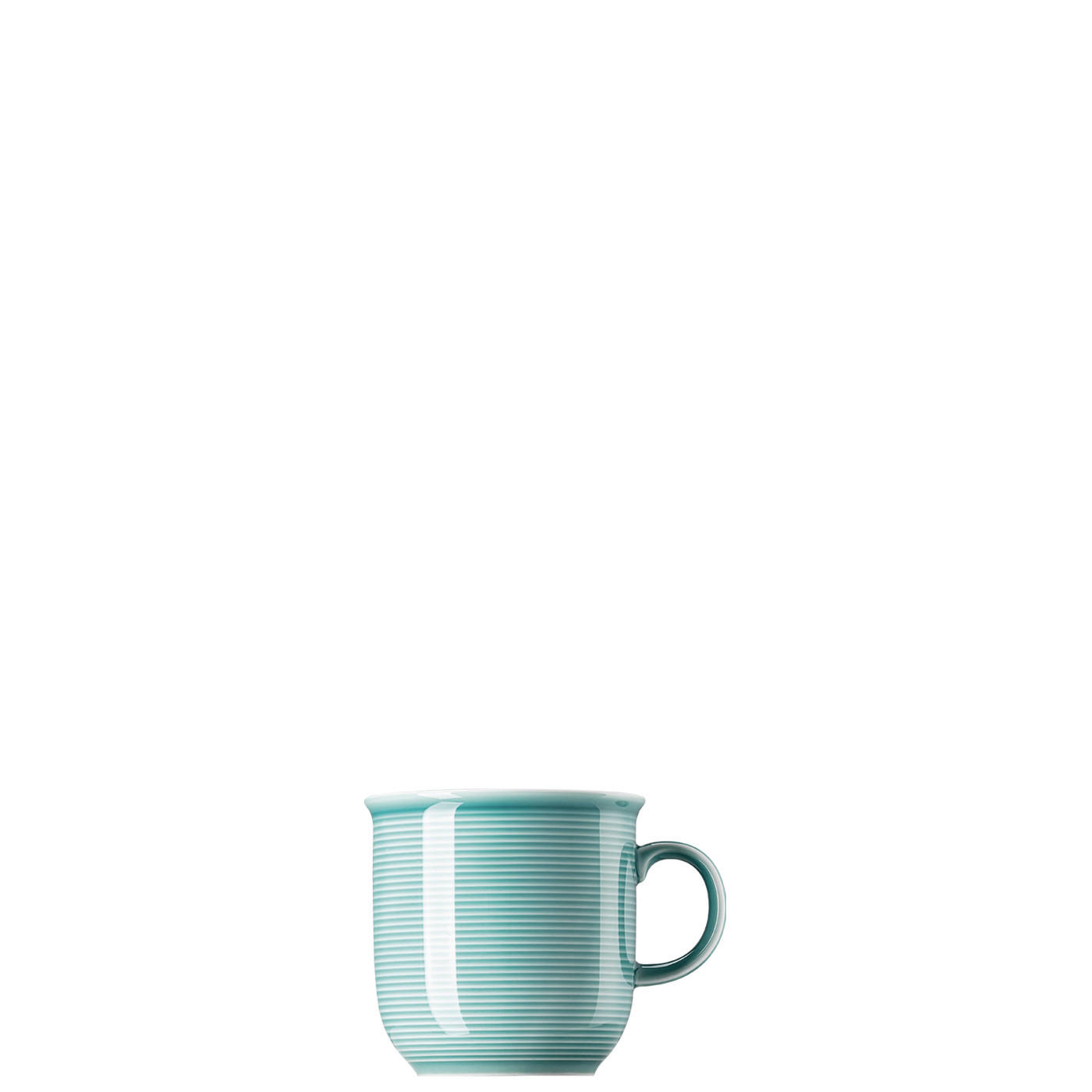 KAFFEEBECHER Trend Colour  360 ml   - Türkis, Basics, Keramik (11,3/8,8/9,1cm) - Thomas