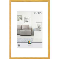 OKVIR ZA SLIKE      66/96,5/1,5 cm    - boje hrasta, Basics, staklo/plastika (66/96,5/1,5cm)