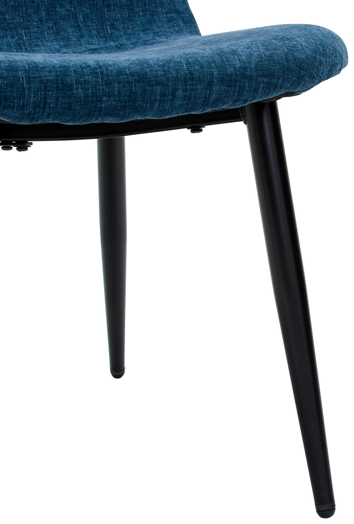 KŘESLO, textil, dřevo, kov, modrá, černá - modrá/černá, Design, kov/dřevo (63/82/74cm) - Livetastic