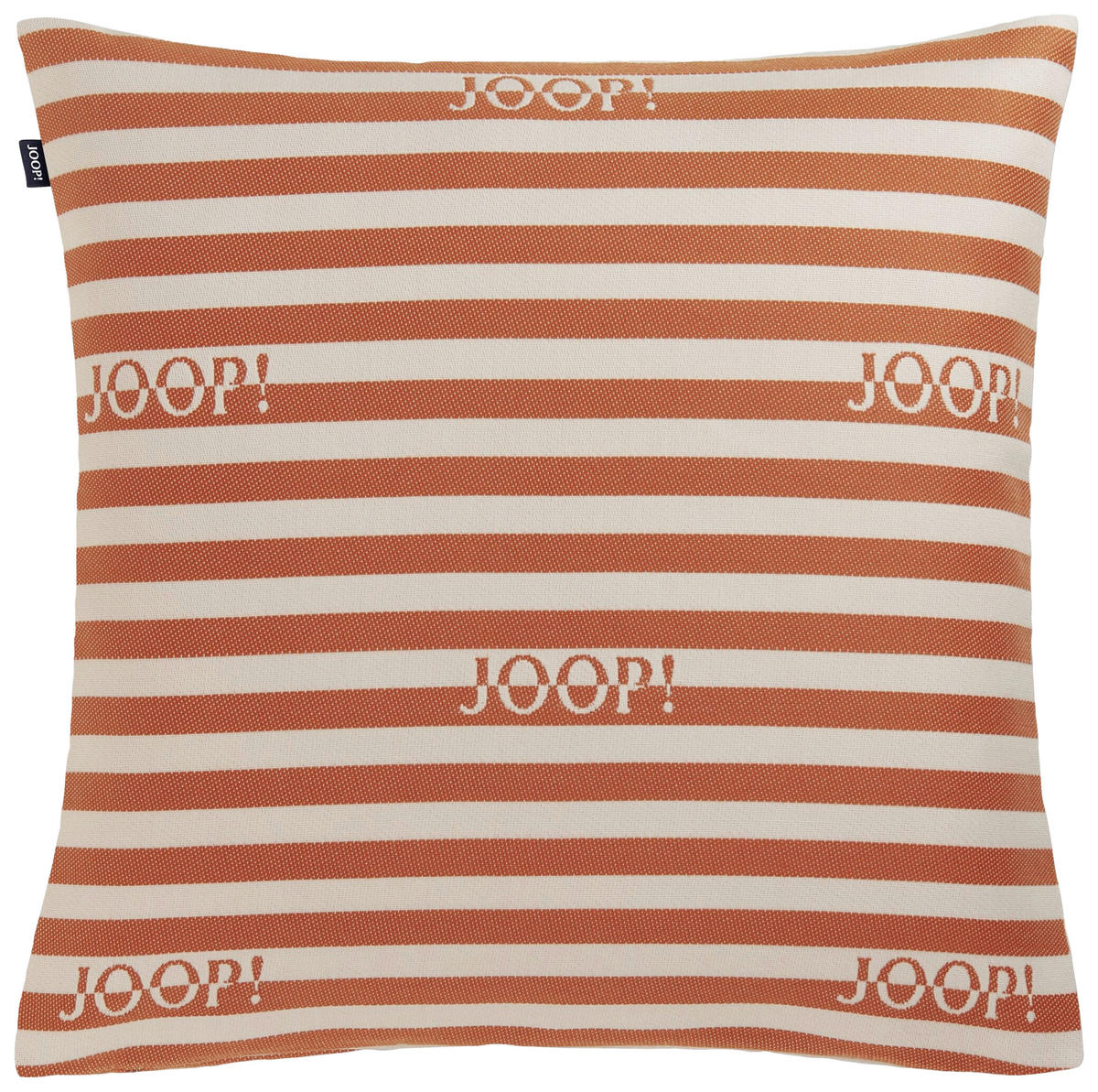 OUTDOOR-KISSEN  - Aprikose/Weiß, Design, Textil (50/50cm) - Joop!