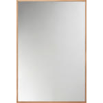 WANDSPIEGEL 60/90/2,2 cm - Eichefarben, Natur, Glas/Holz (60/90/2,2cm) - Waldwelt