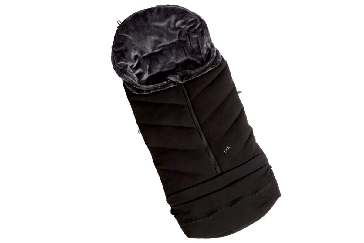 FUSSSACK  - Schwarz, Basics, Textil (43/104cm) - TFK