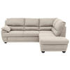 ECKSOFA in Mikrofaser Sandfarben  245/225 cm  - Sandfarben, Design, Kunststoff/Textil (245/225cm) - Livetastic