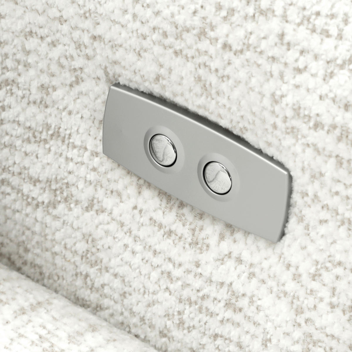 ECKSOFA Creme, Beige Flachgewebe Zierkissen, Rücken echt, Sitztiefenverstellung  - Beige/Creme, MODERN, Kunststoff/Textil (162/275cm) - Carryhome