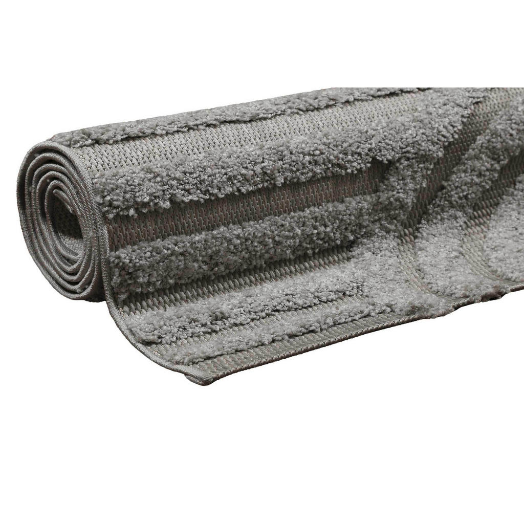 Thumbnail - Esprit Outdoorteppich Miles, Grau, Textil, Uni, rechteckig, 133x200 cm, Textiles Vertrauen - Oeko-Tex®, für Fußbodenheiz...