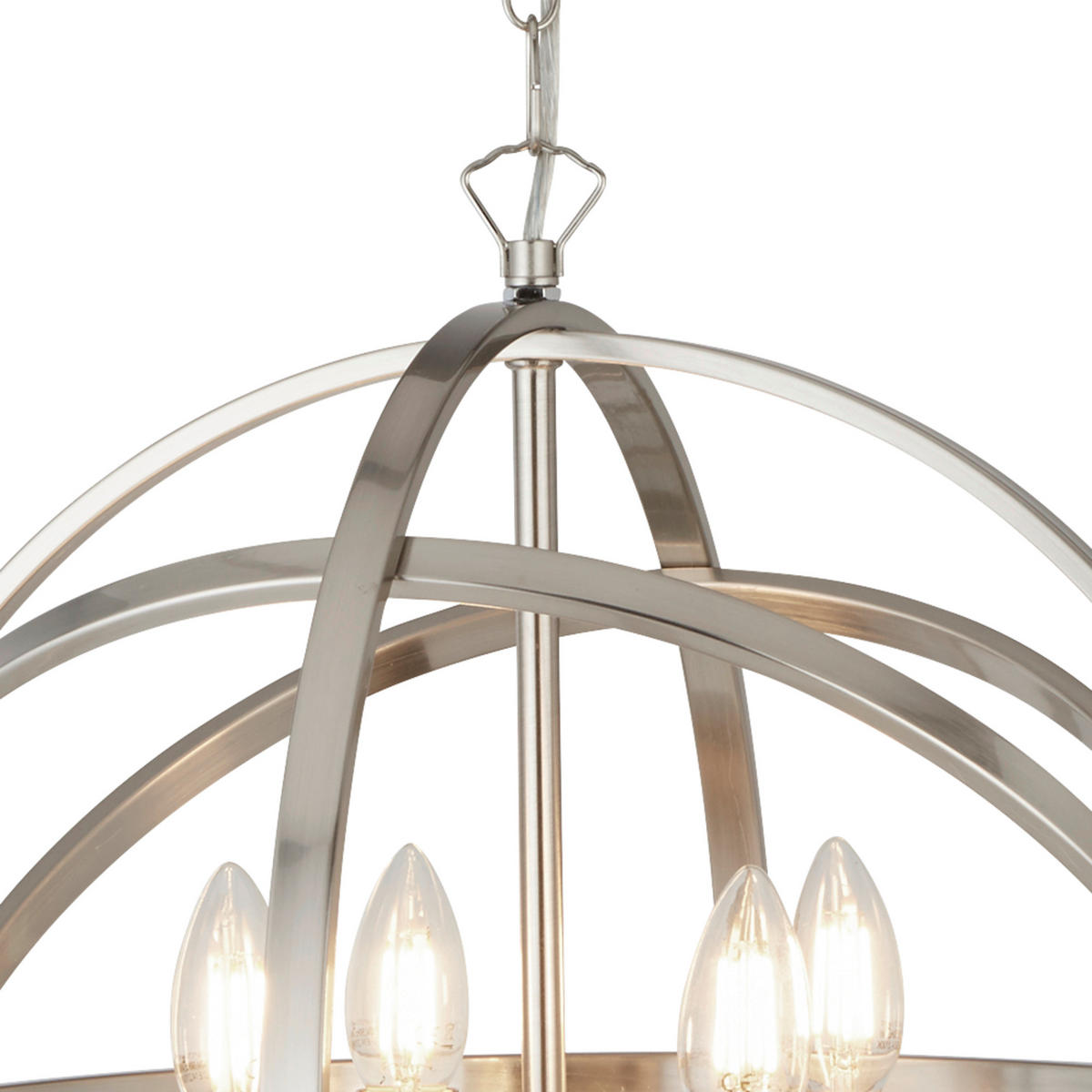 HÄNGLAMPA Orbit 45 cm  - silver, Design, metall (45cm)