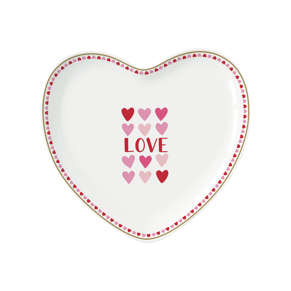 TÁNYÉR  - pink/világos rózsaszín, Basics, kerámia (20cm)