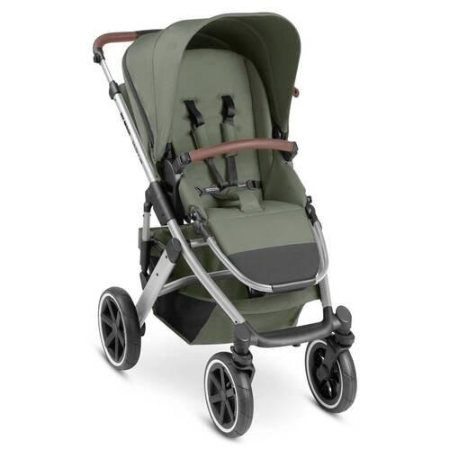 DEČJA KOLICA  SALSA 4 AIR OLIVE  - boja aluminijuma, Osnovno, tekstil/metal - ABC Design