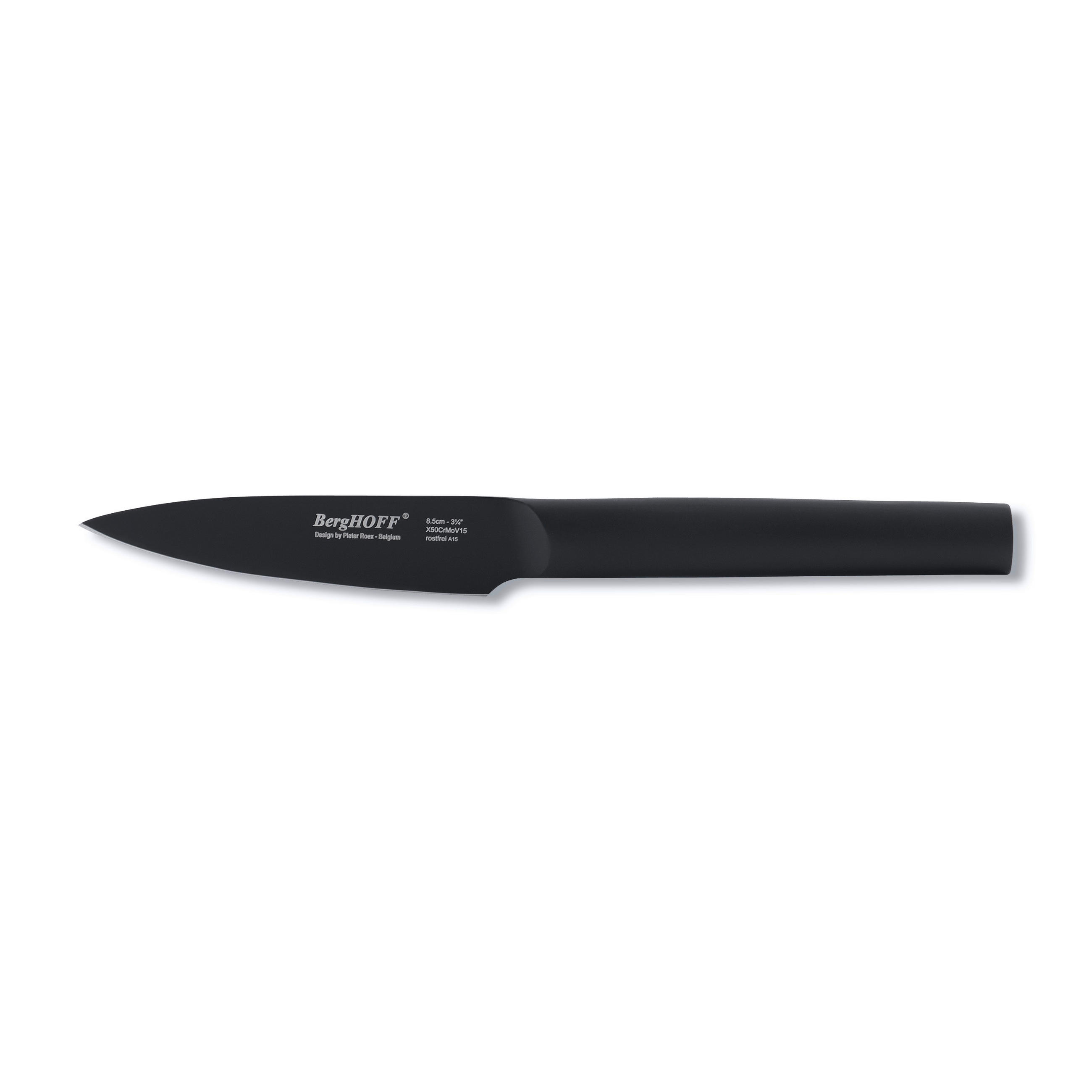 NOŽ ZA LUPLJENJE   19/2/2 cm           nerjaveče jeklo - črna, Basics, kovina (19/2/2cm) - BergHOFF