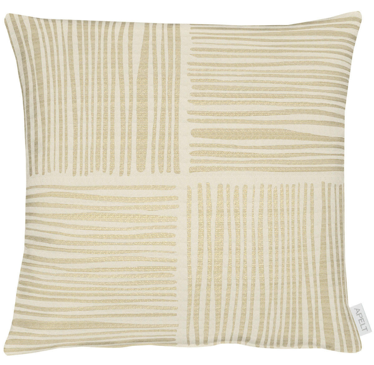 KISSENHÜLLE 49/49 cm  - Beige, Design, Textil (49/49cm) - Apelt