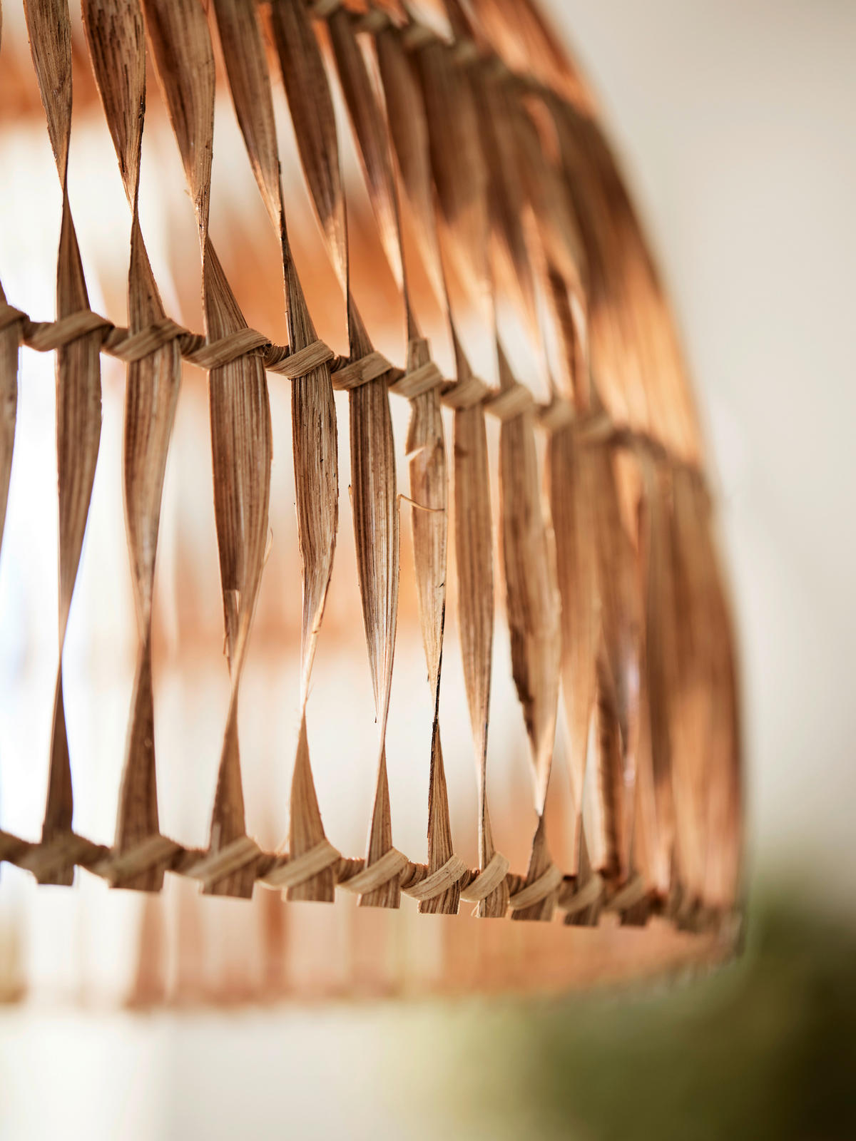 PENDELLEUCHTE Lace 46/34 cm   - Naturfarben, Natur, Naturmaterialien (46/34cm) - PR Home