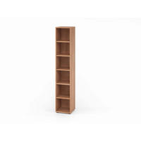 AKTENREGAL Nussbaumfarben  - Nussbaumfarben, Basics, Holzwerkstoff (40/215,6/40cm) - Venda