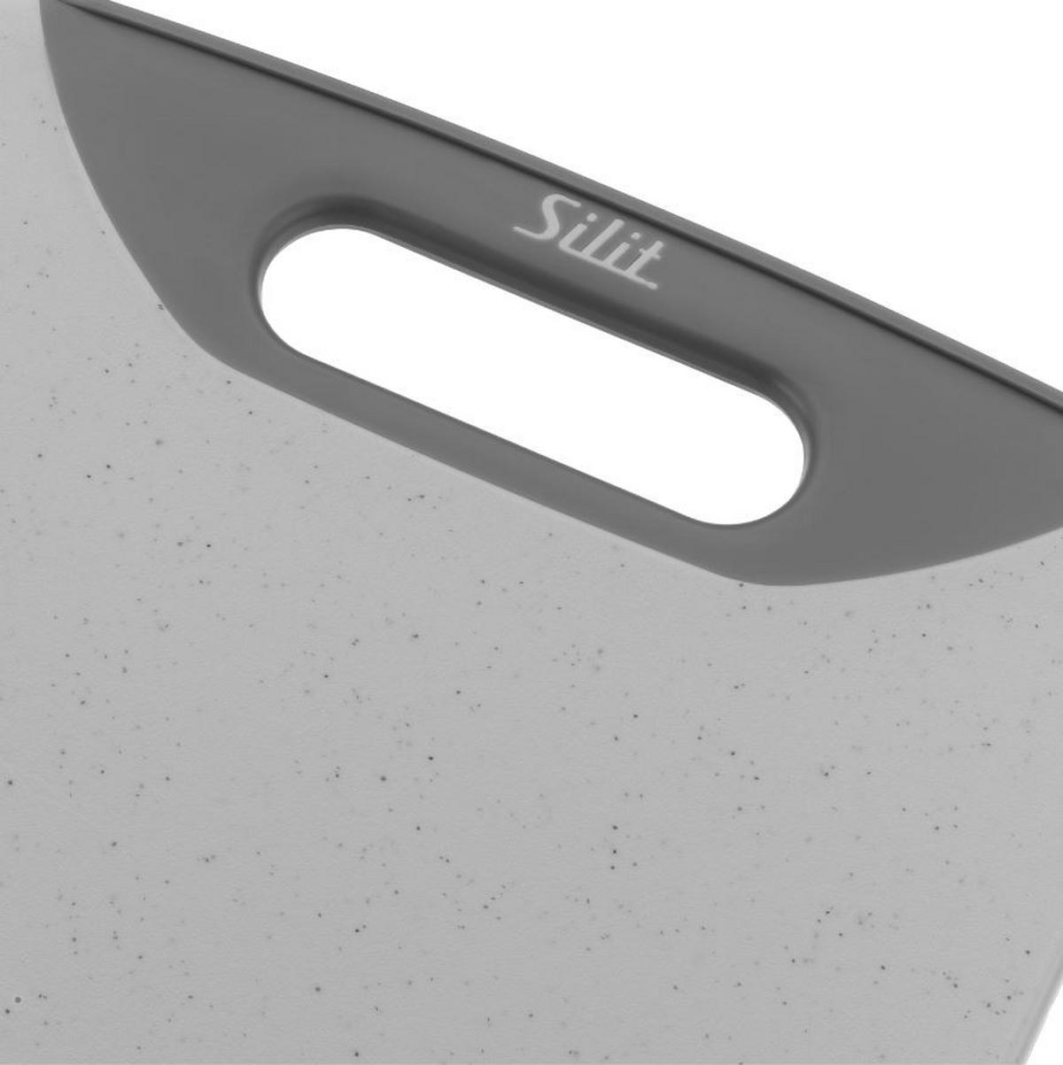 SCHNEIDEBRETT Kunststoff  - Grau, Basics, Kunststoff (32/20/1,5cm) - Silit