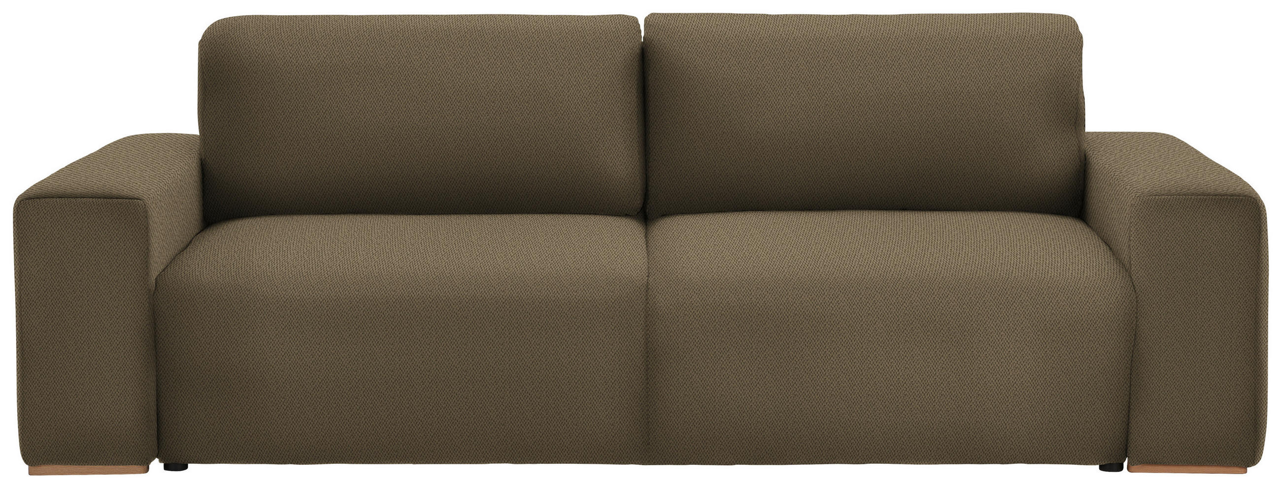 Thumbnail - Livetastic Schlafsofa, Grün, Textil, Buche, Hartholz, 3-Sitzer, Füllung: Silikon, Schaumstoffflocken, 255x86x123 cm, Mad...