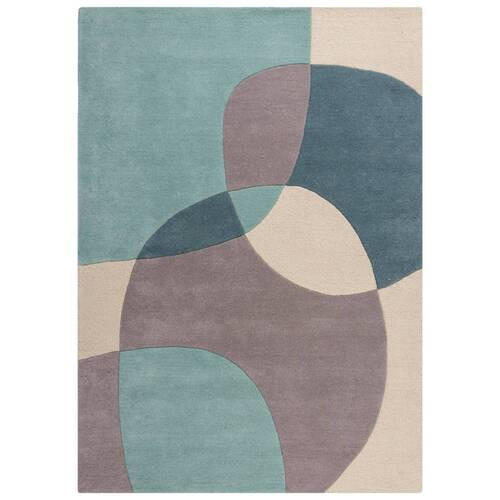 VLNĚNÝ KOBEREC, 170/120 cm, modrá - modrá, Basics, textil (170/120cm)
