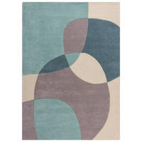 VLNĚNÝ KOBEREC, 170/120 cm, modrá - modrá, Basics, textil (170/120cm)