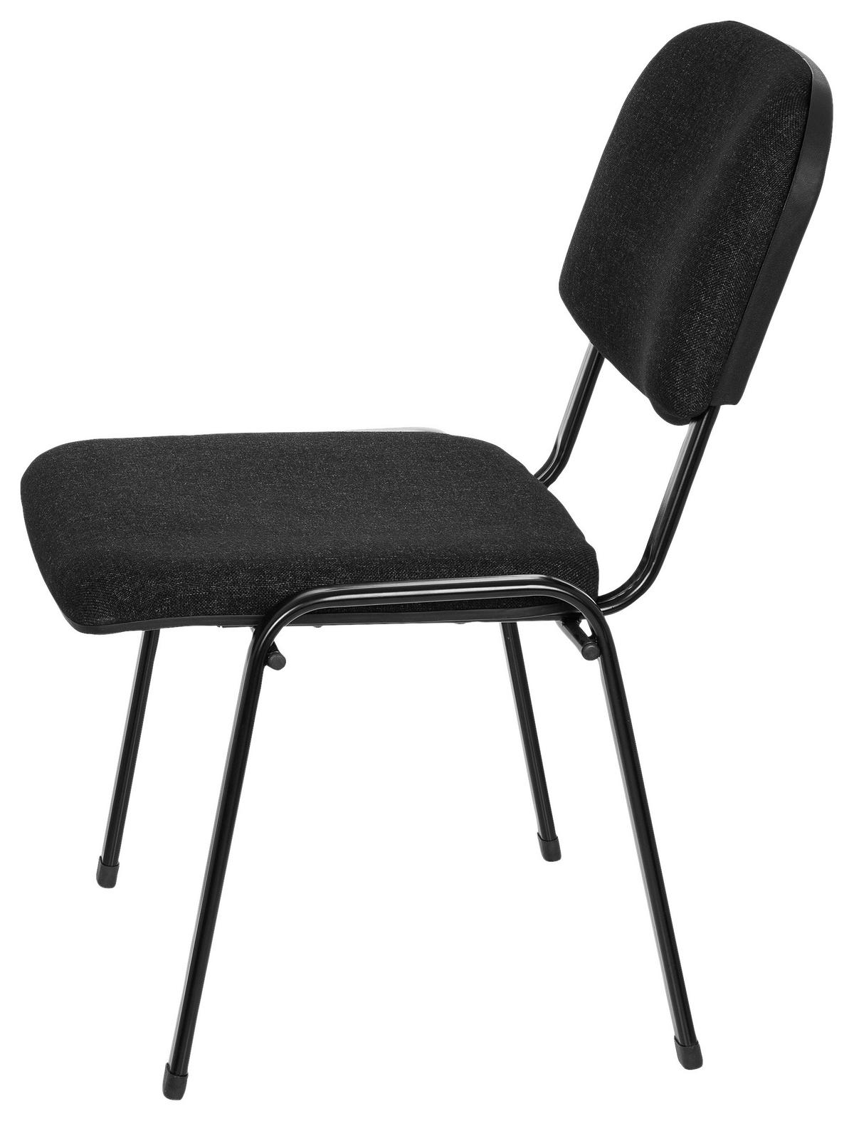 BESUCHERSTUHL Anthrazit, Schwarz  - Anthrazit/Schwarz, Basics, Textil/Metall (60/87/55cm) - MID.YOU
