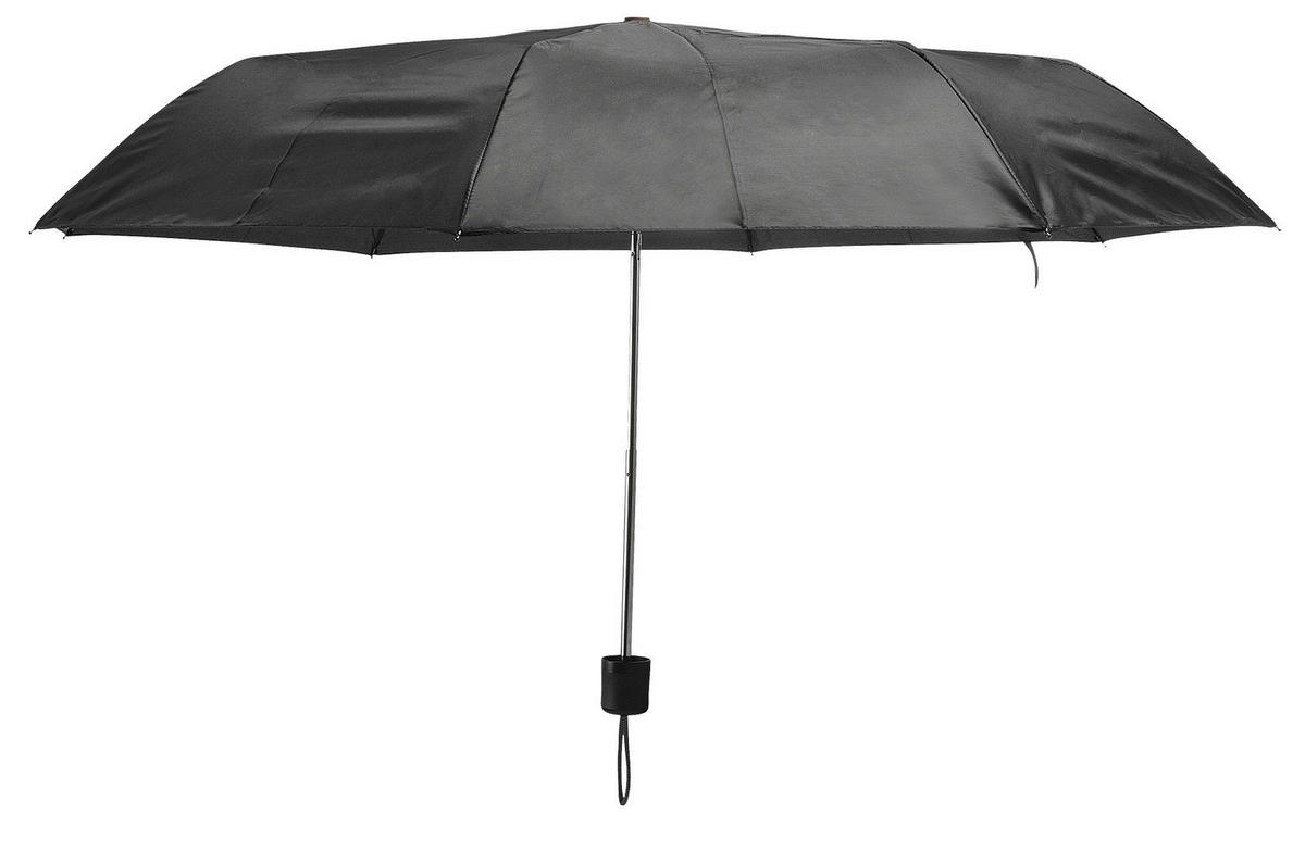 PARAPLY - svart, Basics, metall/plast (95cm) - Best Price