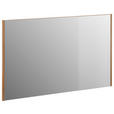 WANDSPIEGEL 120/75/2,5 cm    in rechteckig  - Eichefarben, Design, Glas/Holz (120/75/2,5cm) - Linea Natura
