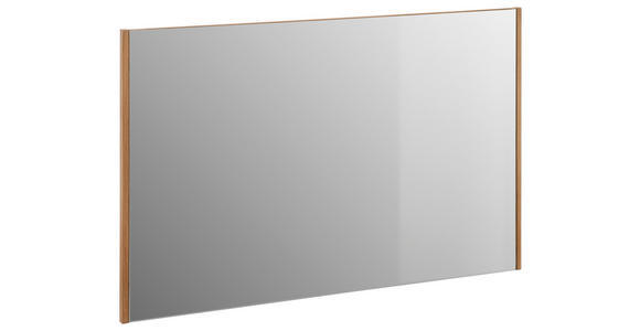 WANDSPIEGEL 120/75/2,5 cm    in rechteckig  - Eichefarben, Design, Glas/Holz (120/75/2,5cm) - Linea Natura