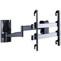 TV-WANDHALTER in Schwarz  - Schwarz, Konventionell, Metall (65/48/67cm) - MID.YOU
