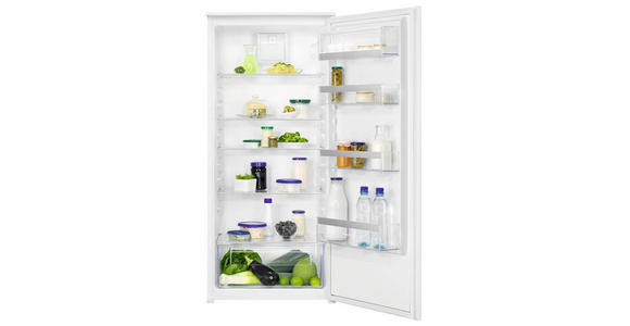 KÜHLSCHRANK 54/121,8/54,9 cm DKBA2085SK - Weiß, Basics, Glas/Kunststoff (54/121,8/54,9cm) - Dieter Knoll