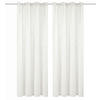 ÖSENSCHAL halbtransparent 140/160 cm   - Weiß, Basics, Textil (140/160cm)