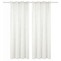 ÖSENSCHAL halbtransparent 140/225 cm   - Weiß, Basics, Textil (140/225cm)