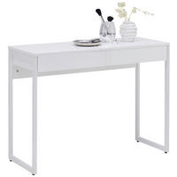 SMINKASZTAL fehér  - fehér, Trend, faalapú anyag/fém (101,6/76/40cm) - Carryhome