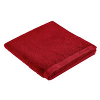 DUSCHTUCH BONITA 70/140 cm  - Rot, Basics, Textil (70/140cm) - Bio:Vio