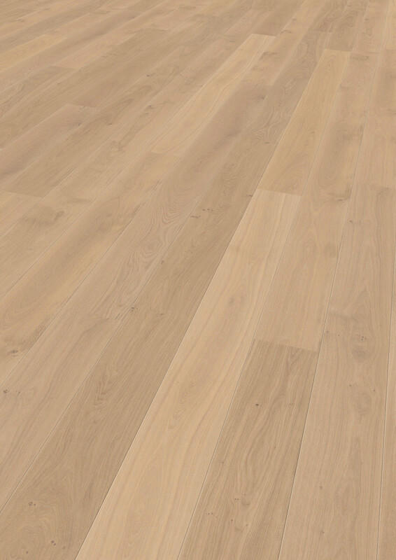 LANDHAUSDIELE Puristico Trend Eiche Weiss Balance 100013601  per  m² - Eichefarben, Trend, Holz (220,5/17,6/1,3cm) - Tilo