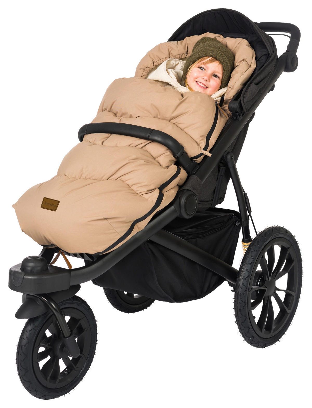 FUßSACK Ogre  - Braun, Basics, Kunststoff/Textil (53/105cm)